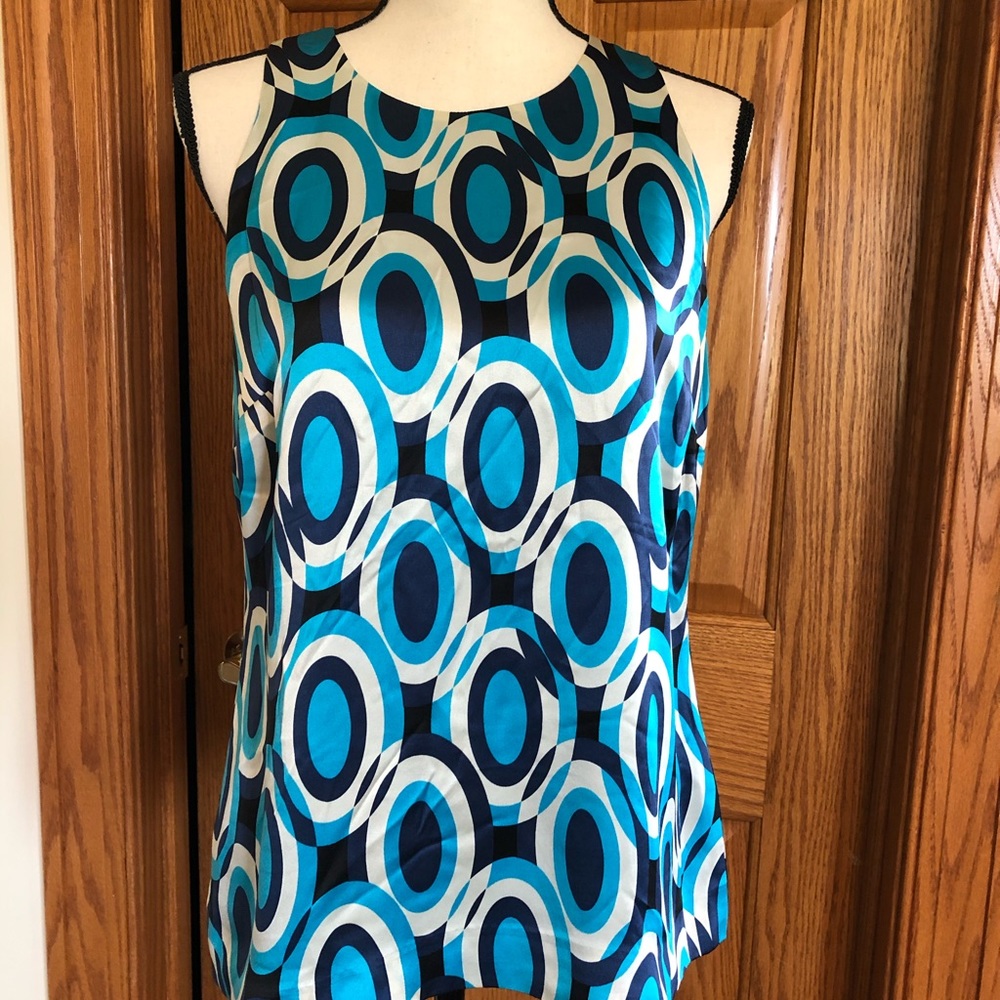 Inc. blouse. 100% Silk sleeveless blouse